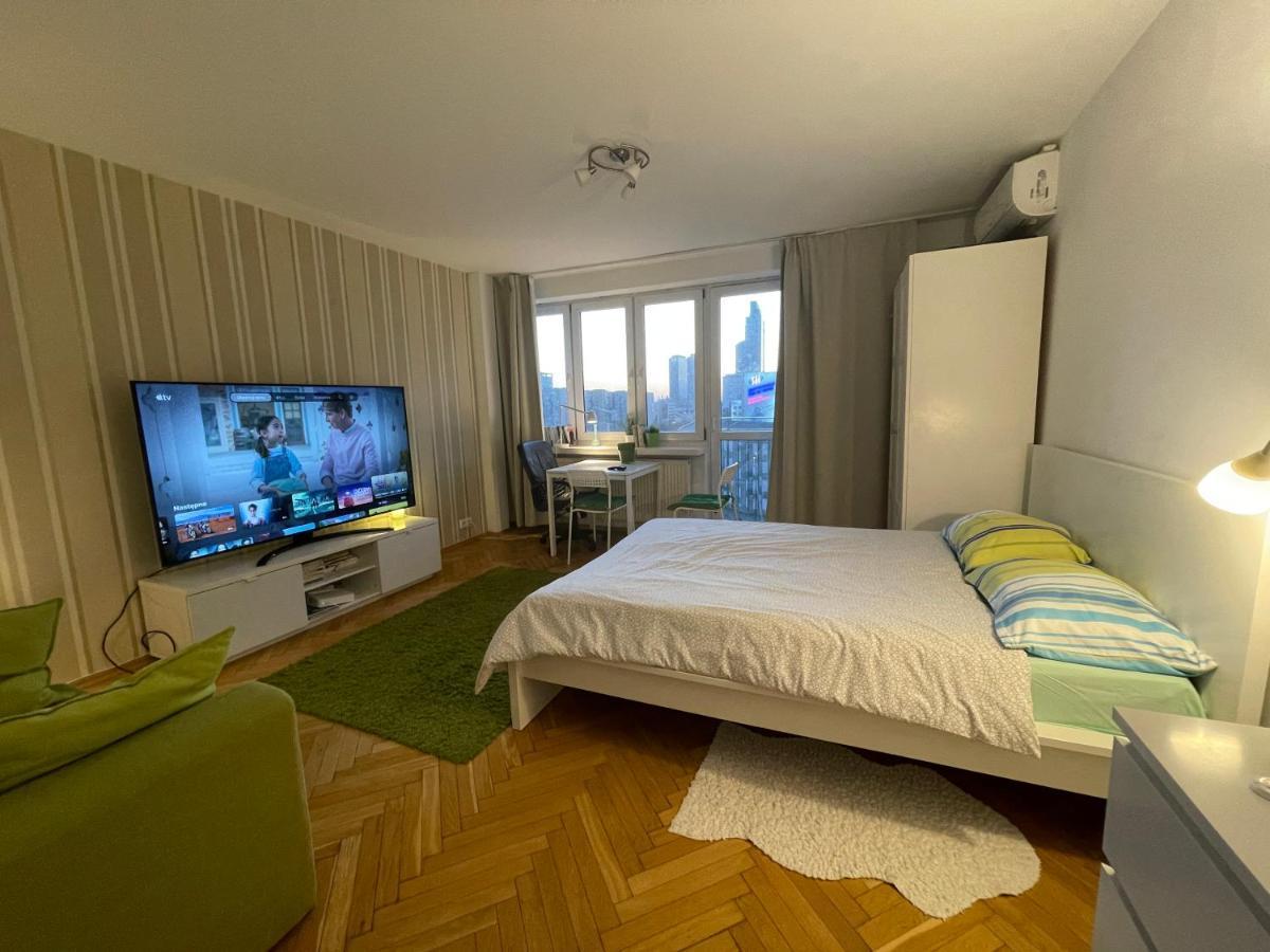 Super Apartament Green Rondo Onz Metro Nowe Wifi 300 Mb/S Aircondition Netflix Spotify Варшава Екстер'єр фото