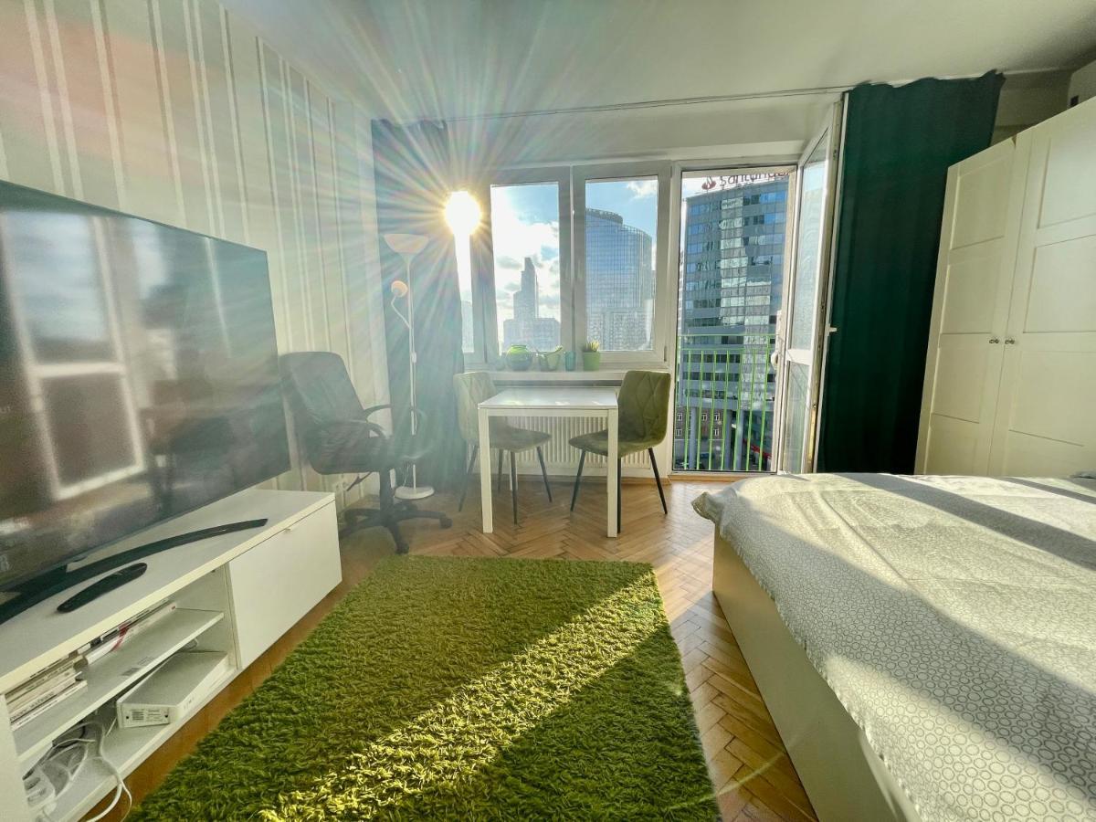 Super Apartament Green Rondo Onz Metro Nowe Wifi 300 Mb/S Aircondition Netflix Spotify Варшава Екстер'єр фото